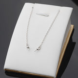 S925 Sterling silver floating necklace (Doesn't include pearl)