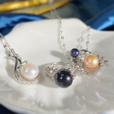 Button/Bread shaped fresh water Pearls(White)