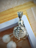 925 sterling silver Skeleton Cage Pendant (Without the Pearl)