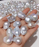 Golden White Baroque Pearl Oyster