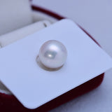 Freshwater Edison White Pearls 10-14mm 4A Grade Round Strong Light Flawless Like Australian White Pearls