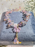 Colorful Butterfly-New Vacation Style Butterfly Glaze Pendant Crystal Bracelet,Handmade Women Stretchy Bracelet