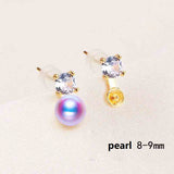 S925 silver needle Earring studs Pearl Holder (Doesn't include pearl)