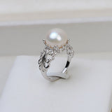 S925 Sterling silver Adjustable Blossom Ring holder