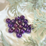 Button/Bread shaped fresh water Pearls(Demon purple)